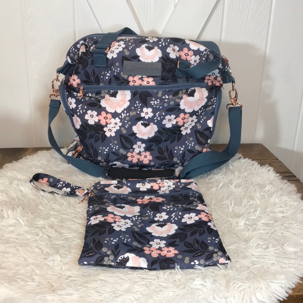Sarah wells Floral Duffle Bag